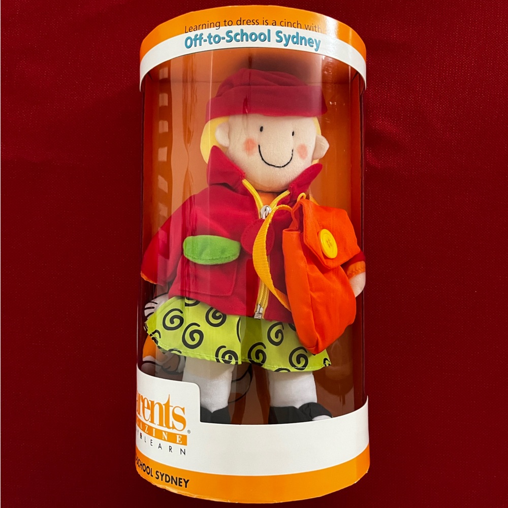 Off-to-School Sydney Learn to Dress Doll